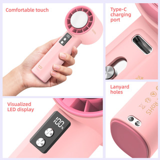 Bộ sản phẩm GOOJODOQ 2025 Combo: Quạt tản nhiệt + Sạc mini (ngẫu nhiên) + Ốp bảo vệ (ngẫu nhiên), Làm mát, Màn hình LED