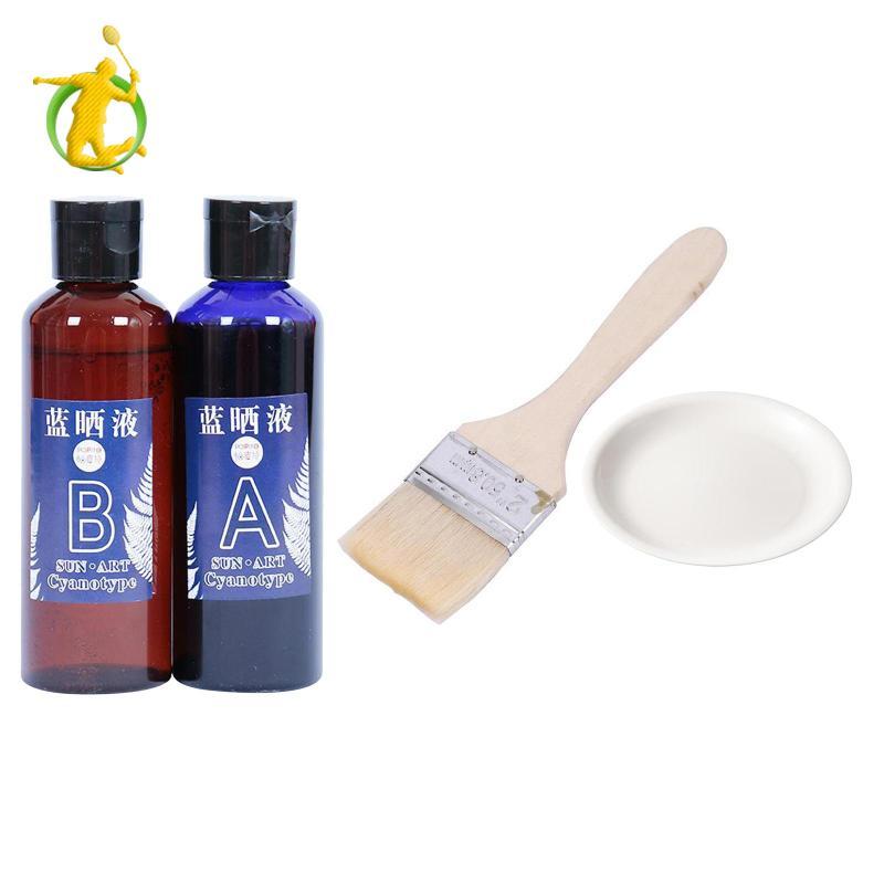 Jacquard Cyanotype Sensitive Set Blueprint Printing DIY Kit Picture Craft