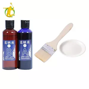 Jacquard Cyanotype Sensitive Set Blueprint Printing DIY Kit Picture Craft