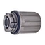 Thân xe đạp thép gia cố với freehub, thiết kế vòng bi kín, phù hợp xe đạp điện