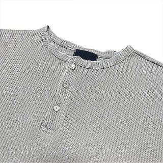 Áo sơ mi Henley nam tay dài thoáng khí, phù hợp mặc hàng ngày