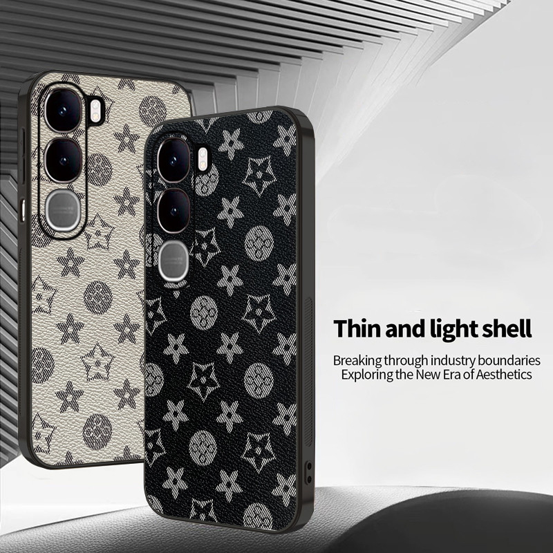 Ốp Lưng Cho Vivo Y31 Y21d Thời Trang Cổ Điển Da Thời Trang TPU Mềm Cạnh Chống Rơi Vỏ Bảo Vệ Điện Thoại