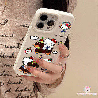 Ốp Lưng Cho Iphone 13 11 17 15 12 14 Pro Max Air XS X XR Max 8 6s 15 14 7 6 Plus SE 2020 Sweet Cute HelloKitty Dachshund Vỏ Thân Thiện Với Môi Trường