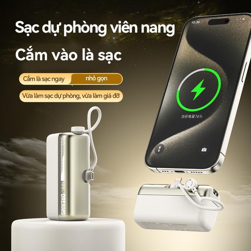 sạc dự phòng D021 Chính Hãng TAIPULING ,Củ Sạc có chứng nhận CCC,BH 12 Tháng
