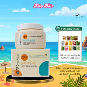 Kem Ủ Phục Hồi Tóc, Chống Gãy Rụng Olexrs Collagen Anh 500ml | Trunghair
