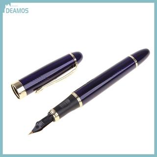 DE Mới Jinhao X450 Bút Máy Vừa Nib Bút Vàng Viền Chất Lượng Viết Sang Trọng