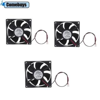 Com * Vòng bi tay 80mm cho quạt làm mát không chổi than DC 5V 12V 24V 80x80x25mm XH2 54 2