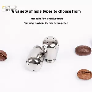 Máy pha cà phê PlumHOUSE Vòi phun hơi nước 3 / 4 lỗ Vòi phun bọt sữa Đầu đũa phép hơi nước cho Sage Breville 870 / 875 / 878 Máy pha cà phê VN