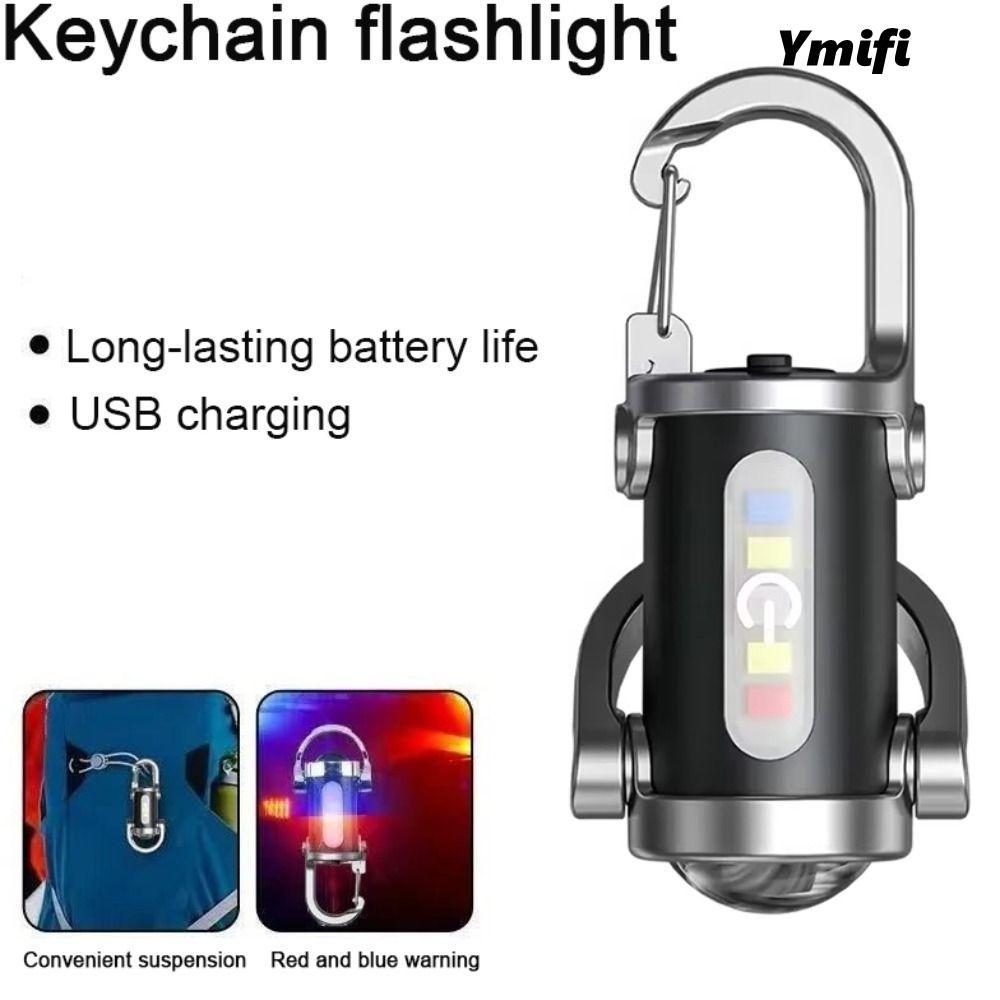 Đèn pin YMIFI LED siêu sáng, sạc lại được qua USB với nhiều màu sắc - Ideal cho các hoạt động ngoại trời