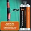 Keo dán cần câu CQCJ, Nhựa Epoxy trong suốt 50ml, Bảo trì thanh để sửa chữa vòng dẫn hướng Giá đỡ Epoxy AB Keo Rod Sửa đổi