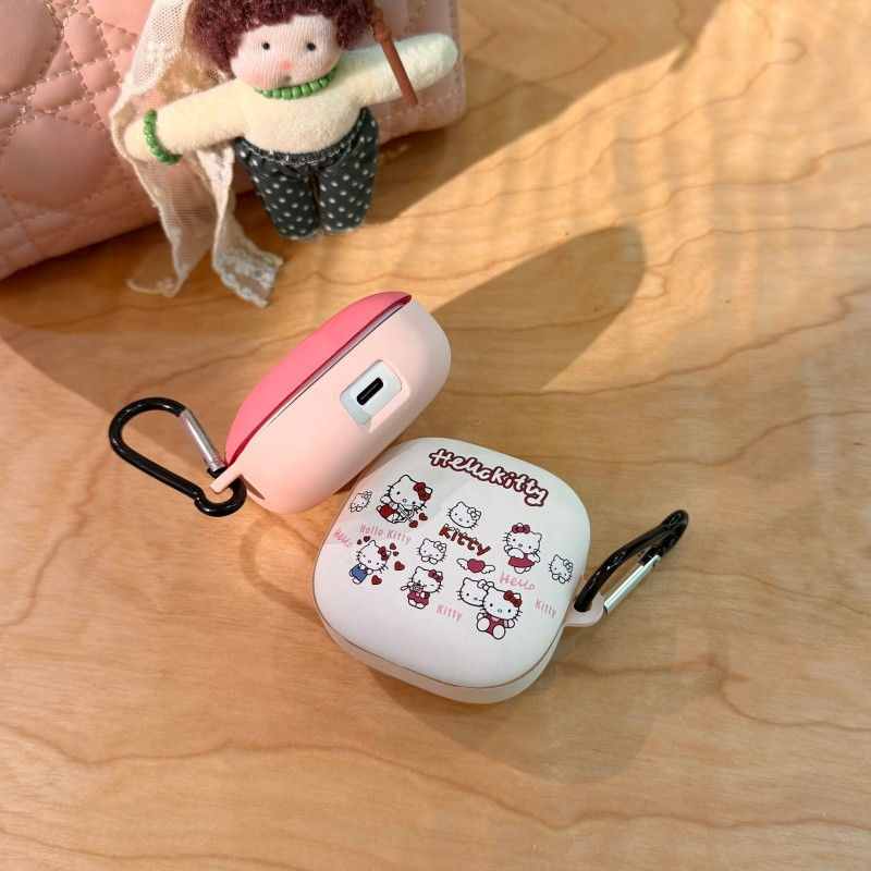 Cho Anker Soundcore Liberty 5 Tai Nghe TPU Vỏ Mềm Hoạt Hình Dễ Thương KT Tai Nghe Vỏ Bảo Vệ Vỏ Mềm Tay Có Móc