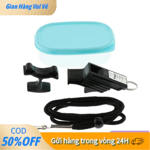 【24h】Còi trọng tài đa năng có dây đeo cho bóng rổ bóng đá và hoạt động ngoài trời chất liệu nhựa cao cấp bền bỉ