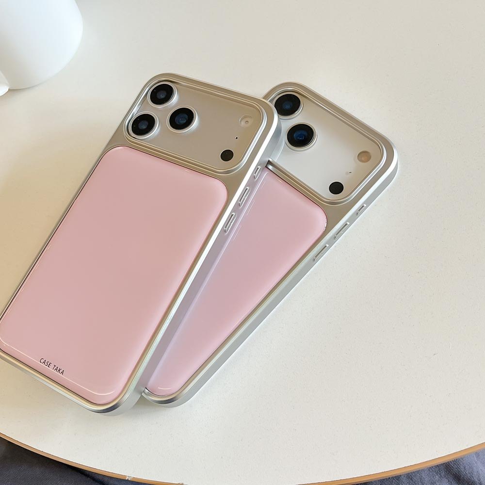 Ốp Lưng Cứng Tương Thích Với iPhone 13 14 14Pro 14ProMax 15 15Pro 15ProMax 16 16Pro 16ProMax 17 17Pro 17ProMax Ốp Họa Tiết Màu Hồng