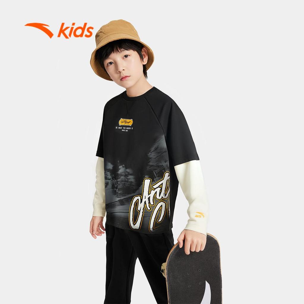 ANTA Kids Áo Phông Thời Trang Bé Trai 3525C8401S