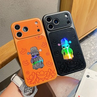 Orange Black God of Wealth Da Bảo Vệ Toàn Diện Ống Kính Ốp Lưng Điện Thoại iPhone 17Promax 17Pro 13 14 15 16 Promax AI Nút Camera Chống Sốc Nam Nữ Vỏ Di Động