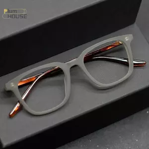 Kính mát thời trang PlumHouse - Thiết kế vuông màu mờ retro, phù hợp cho cả nam và nữ