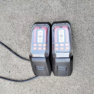 Điện Ba Lô Đèn Phía Sau Xe Điện Đuôi Đèn Phía Sau Đuôi Đèn led Lắp Ráp Tín Hiệu Phanh Phụ Kiện Trọn Bộ