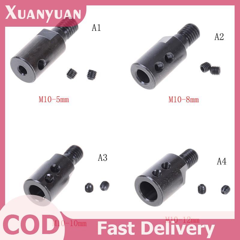 XUAN 5mm / 8mm / 10mm / 12mm Shank M10 Arbor Mandrel Connector Adaptor Dụng cụ cắt VN