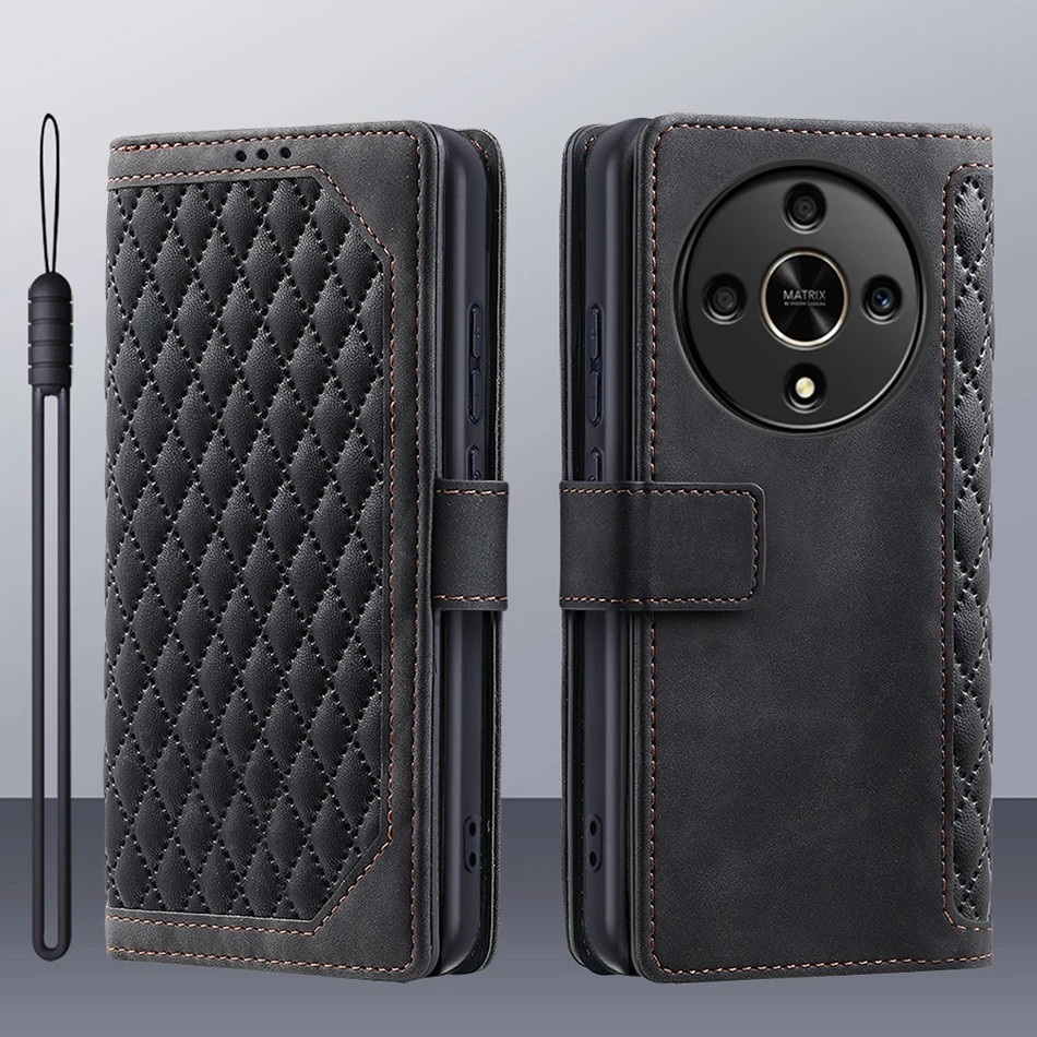 Dành Cho Honor X9d 5G Lật Bao Da Đựng Thẻ Sách Ví Đứng Bảo Vệ Toàn Diện Dành Cho Honor X9D 5G Vỏ Điện Thoại