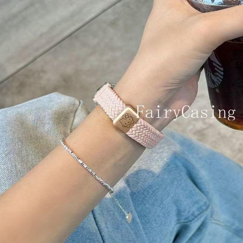 Dây đeo bện từ tính cho Xiaomi Mi Band 10 9 8 7 6 5 4 3 Phụ kiện Vòng đeo tay Nylon cho Mi Band 9 8 Active Watchband