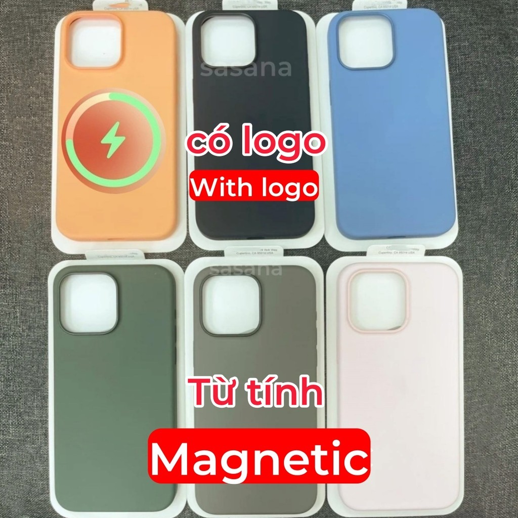 (Chính thức 1: 1) Silicon lỏng từ tính cho iphone 15 / 14 / 13 / 12 / Pro / Pro Max / plus / mini Vỏ điện thoại chất lượng cao Hoạt hình bật lên