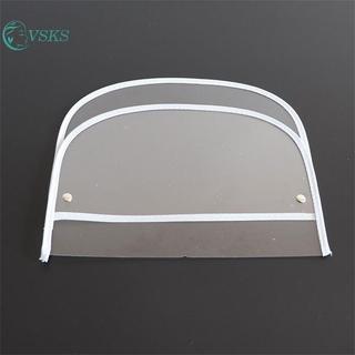 Chenlongshang Bảo Vệ Có Thể Thay Thế Mũ Vành Trong Suốt Áo Mưa Áo Khoác Bảo Vệ Mặt Poncho Trong Suốt Chống Mưa EN