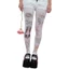 Treeling Phong Cách Nhật Bản Phong Cách Quần Legging Opaque Đen Hàng Dệt Kim Thoáng Khí Ẩm Xẻ Quần Ngọt Ngào Edgy Tìm Kiếm