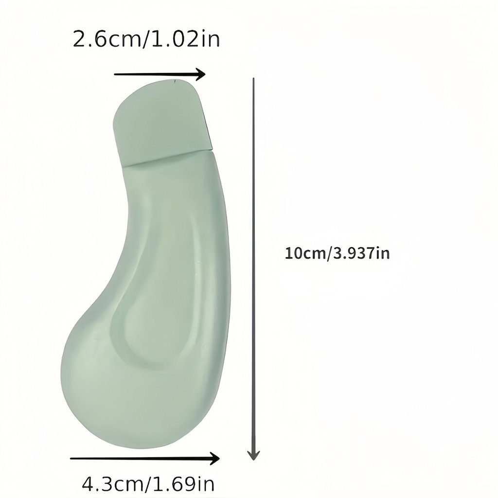 Loại bỏ mụn đầu đen Da chết Acne Silicone Scraper Facial Hair Follicle Cleaner là một công cụ làm đẹp cho thẩm - FE123