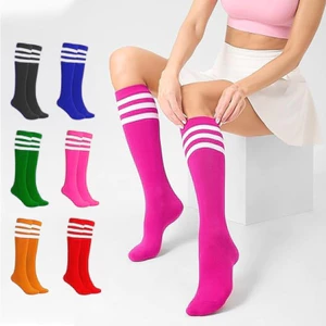 Tất đầu gối và bắp chân style JK College sọc, thời trang cho nữ, phù hợp biểu diễn và tiệc tùng