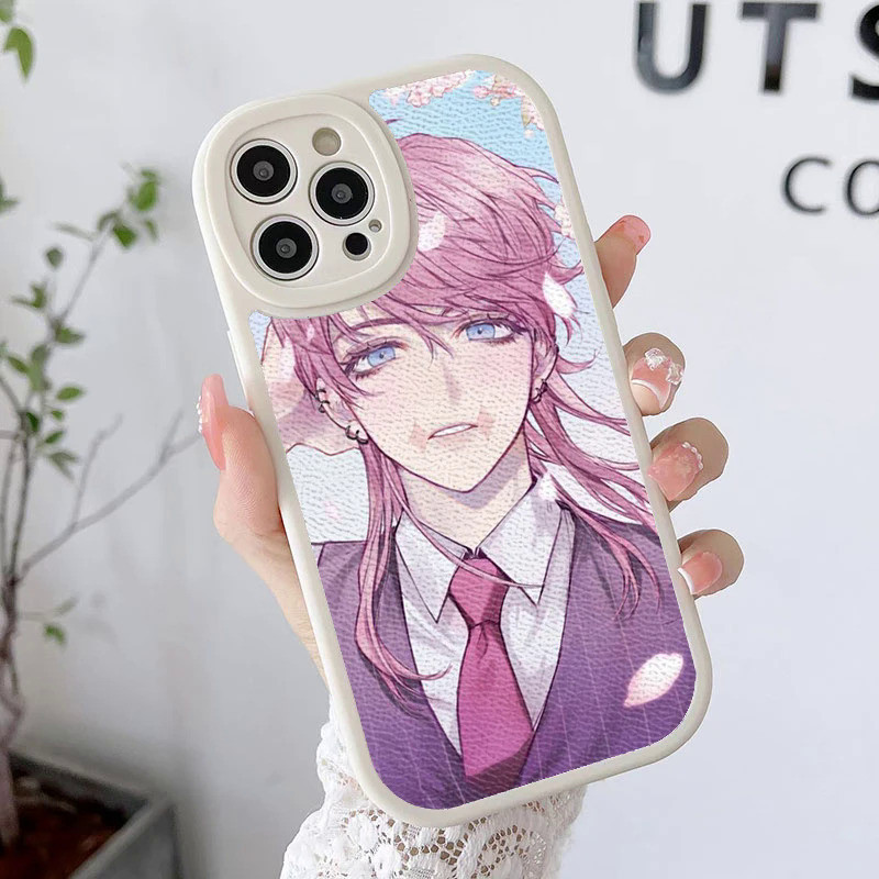 Ốp lưng da cừu TP-1 Sanzu Haruchiyo Tokyo Revengers cho iPhone 12 13 Mini Pro XS XR X 8 7 Plus SE 2020 Back Cov