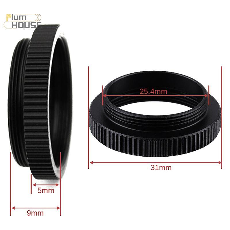 PlumHOUSE C-MOUNT Bộ chuyển đổi ống nối dài 5mm Bộ chuyển đổi gắn C-CS Vòng đệm cho ống kính CCTV VN