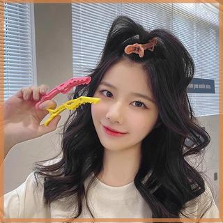 [savemoneyeveryday] 6 Kẹp cá sấu bằng nhựa, Kẹp làm tóc, Vuốt tóc, Thợ cắt tóc, Kẹp tóc tạo kiểu Salon, Phụ kiện tóc [vn]