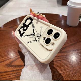 CR7 Ngôi Sao Bóng Đá Cristiano Ronaldo Ốp Lưng Điện Thoại IPhone 11 12 13 Pro Max Mini 5 5S Ốp Lưng Ốp Lưng Silicon Mềm Chống Sốc