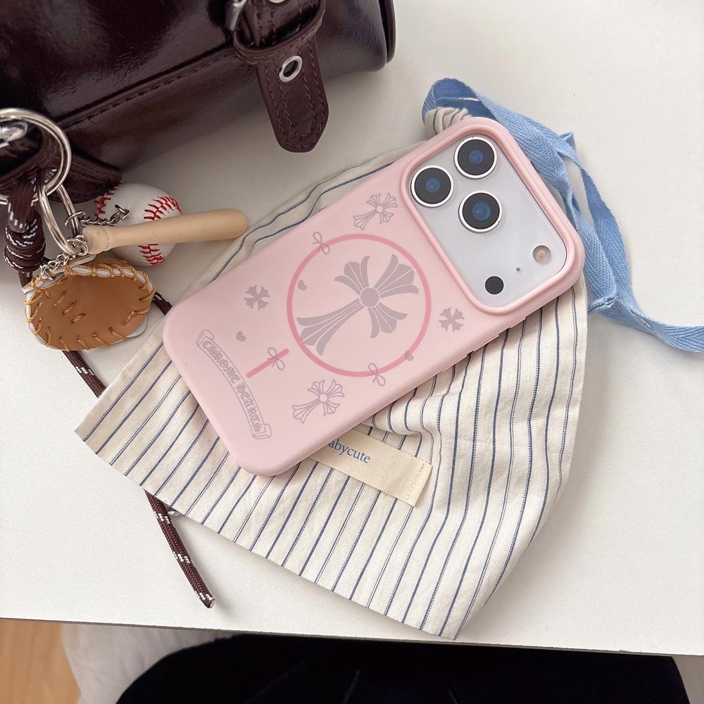 Ốp lưng TPU Tương thích với iPhone 13 14 14Pro 14ProMax 15 15Pro 15ProMax 16 16Pro 16ProMax 17 17Pro 17ProMax Vỏ nam châm họa tiết màu hồng