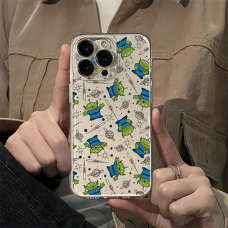 Ốp Điện Thoại Cho OPPO A6 A5 A3 Pro 5G A3X A5X A57 A77 A77S A53 A36 A76 A96 A52 A72 A92 4G Reno 8T 7Z 8Z Ốp Lưng Hoạt Hình Ngoài Hành Tinh TPU Dễ Thương Silicon Mềm Trong Suốt Camera