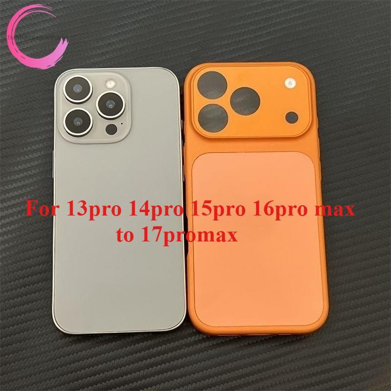 Ốp Điện Thoại VN, DIY, Mới, Thích Hợp Cho iPhone 13, 14, 15, 16, 17 Pro Max, Ốp Điện Thoại Thay Thế, Chất Liệu PC Chất Lượng Cao, Kính