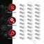 100 Chiếc 1.9 2.2 Vành Bánh Xe Imperial M2 Trang Trí Cho 1 / 10 RC Bánh Xích SCX10 90046 AXI03007 TRX4, A