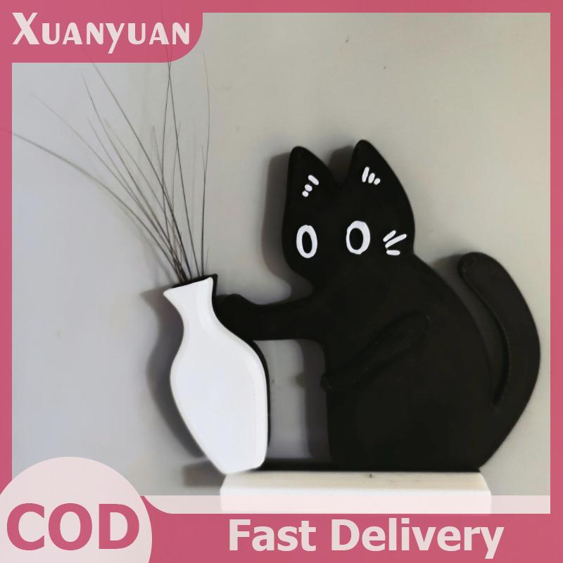 XUAN 3D In Hình Mèo Con Dễ Thương Hình Đơn Giản Để Bàn Trang Trí Tủ Lạnh Nam Châm VN