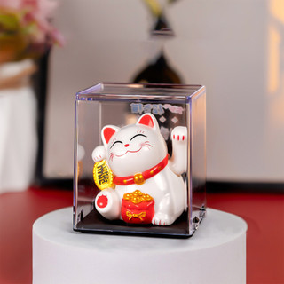 Năng Lượng Mặt Trời Giàu Có Mèo May Mắn Vật Trang Trí Tài lộc Chào Đón Mèo Trang Trí Cho Bàn Trước Xe Ô Tô Doanh Nhân Mở Cửa