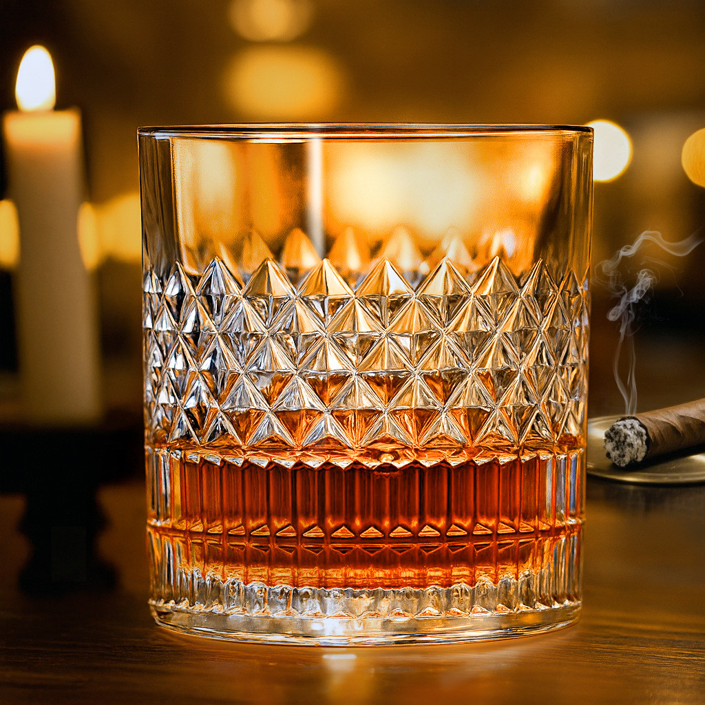 Hộ Gia Đình Hộp Quà KTV Phương Tây Rượu Thủy Tinh Cổ Điển Nổi Tinh Thần Thanh Bộ Bia Whisky