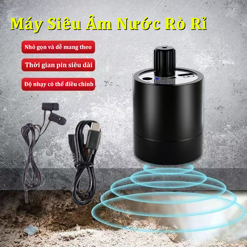Máy Siêu Âm Nước Rò Rỉ, Độ bền cao, xuyên tường, Tai nghe nghe có tai nghe,kiểm tra nghe giọng nói cho rò rỉ dầu Ống tối