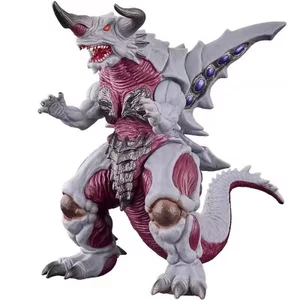 Quái vật cao su mềm lớn Overlord Monster Đồ chơi mô hình trang trí Búp bê đa năng có thể di chuyển được Godzilla Series Nam LC0U