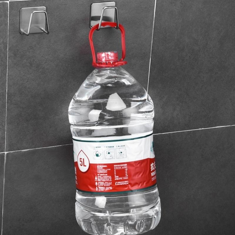 2 / 4 / 6 Cái Giá đỡ miếng bọt biển bồn rửa bằng thép không gỉ / Giá đỡ khô tự dính nhà bếp