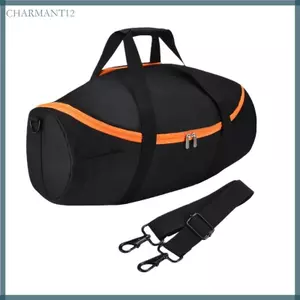 Char Túi đựng hấp thụ sốc cho hệ thống âm thanh Boombox 4 Polyester nhẹ và đóng có khóa kéo an toàn