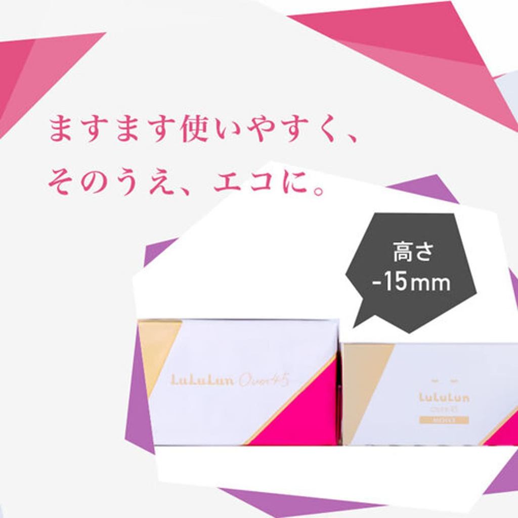 Lululun OVER45 Facial Masks - 7 Sheets (Iris Blue & Camellia Pink)- Direct from Japan