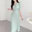 đầm hàn quốc nữ nhẹ nhang đen tiệc thức lụa dự đầm nữ body dáng dài sang chảnh xinh pháp cao cấp bigsize
