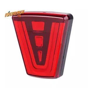 Đèn LED F1 V Phong Cách Phanh Đa Năng Ô Tô Phía Sau Lái Xe Sương Mù Phi Công Đèn Hậu Hậu Thứ Ba Phanh Cho Xe SUV JDM BBA