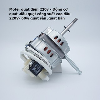 🔥Rẻ  Đầu quạt không chổi than 220V, động cơ quạt 14/16 inch, nút kéo trục động cơ, động cơ quạt điện 220V