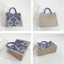 Túi đeo vai BRBRAA, Túi Tote in họa tiết Bohemian dung tích lớn, phong cách dân tộc, Túi vải Canvas chụp từ tính phong cách quốc gia Nữ