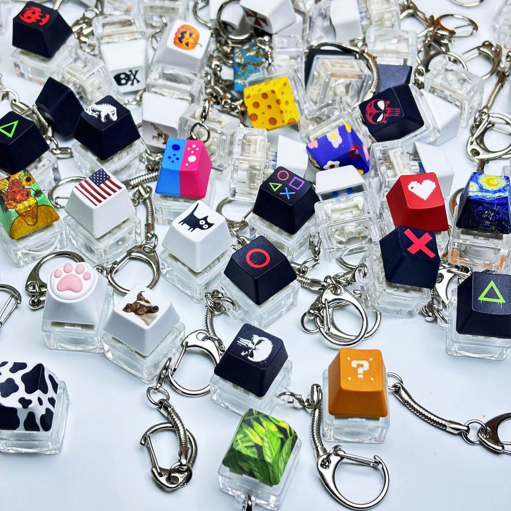 Móc khóa Switch Bàn Phím Cơ Mechanical Switch Keychain | KCAP - World of Keycaps